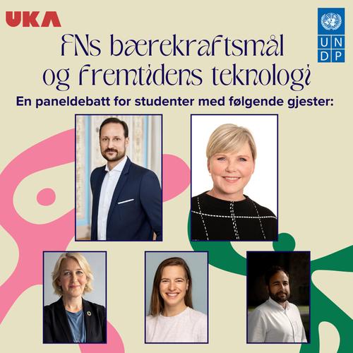 Arrangementside: FNs bærekraftsmål og fremtidens teknologi
