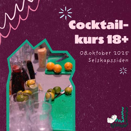 Arrangementside: Cocktailkurs 18+