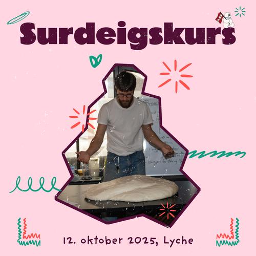 Arrangementside: Surdeigskurs