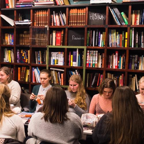 Arrangementside: Strikkefest