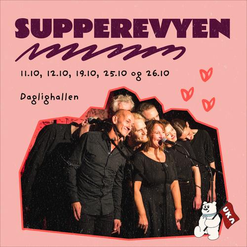 Arrangementside: Supperevyen