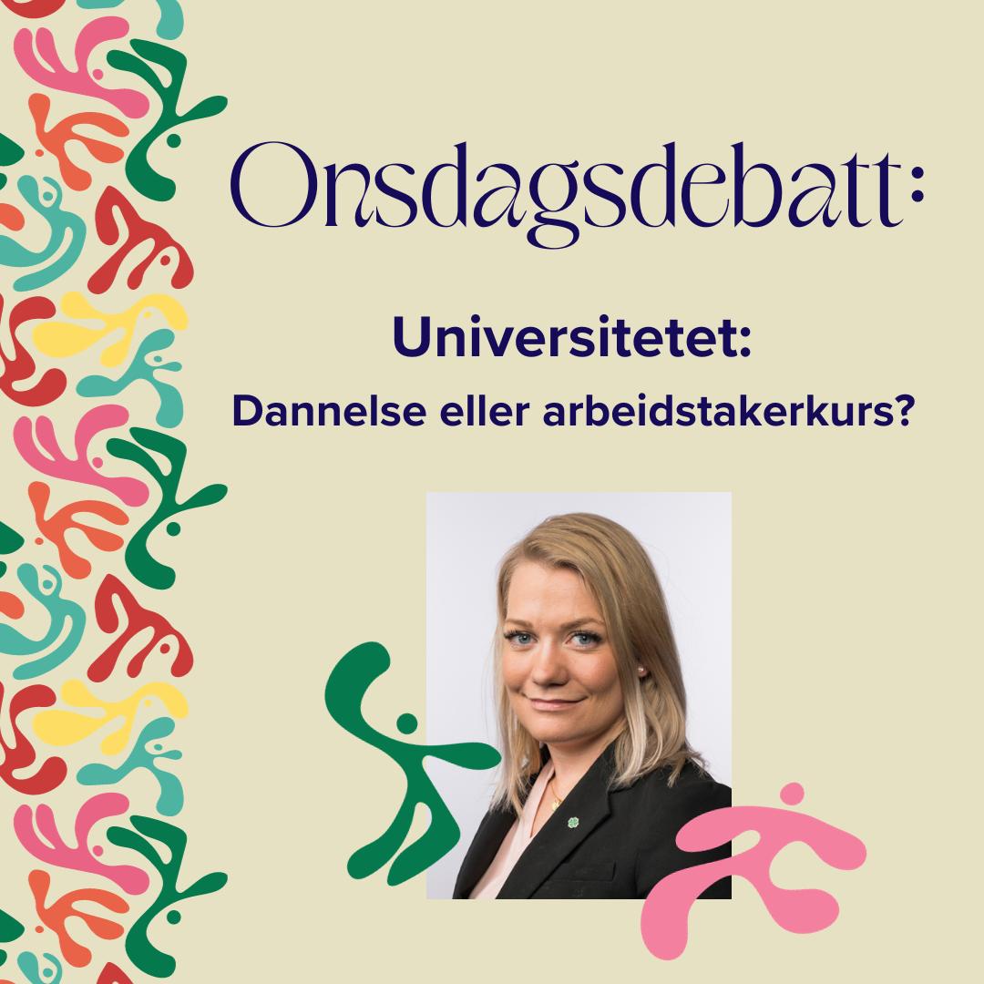 Onsdagsdebatt: Universitetet