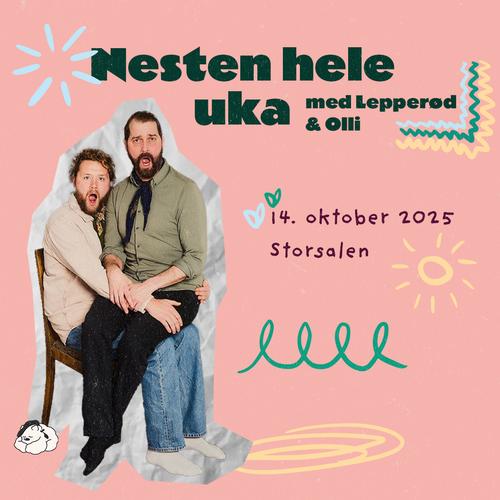 Arrangementside: Nesten hele uka